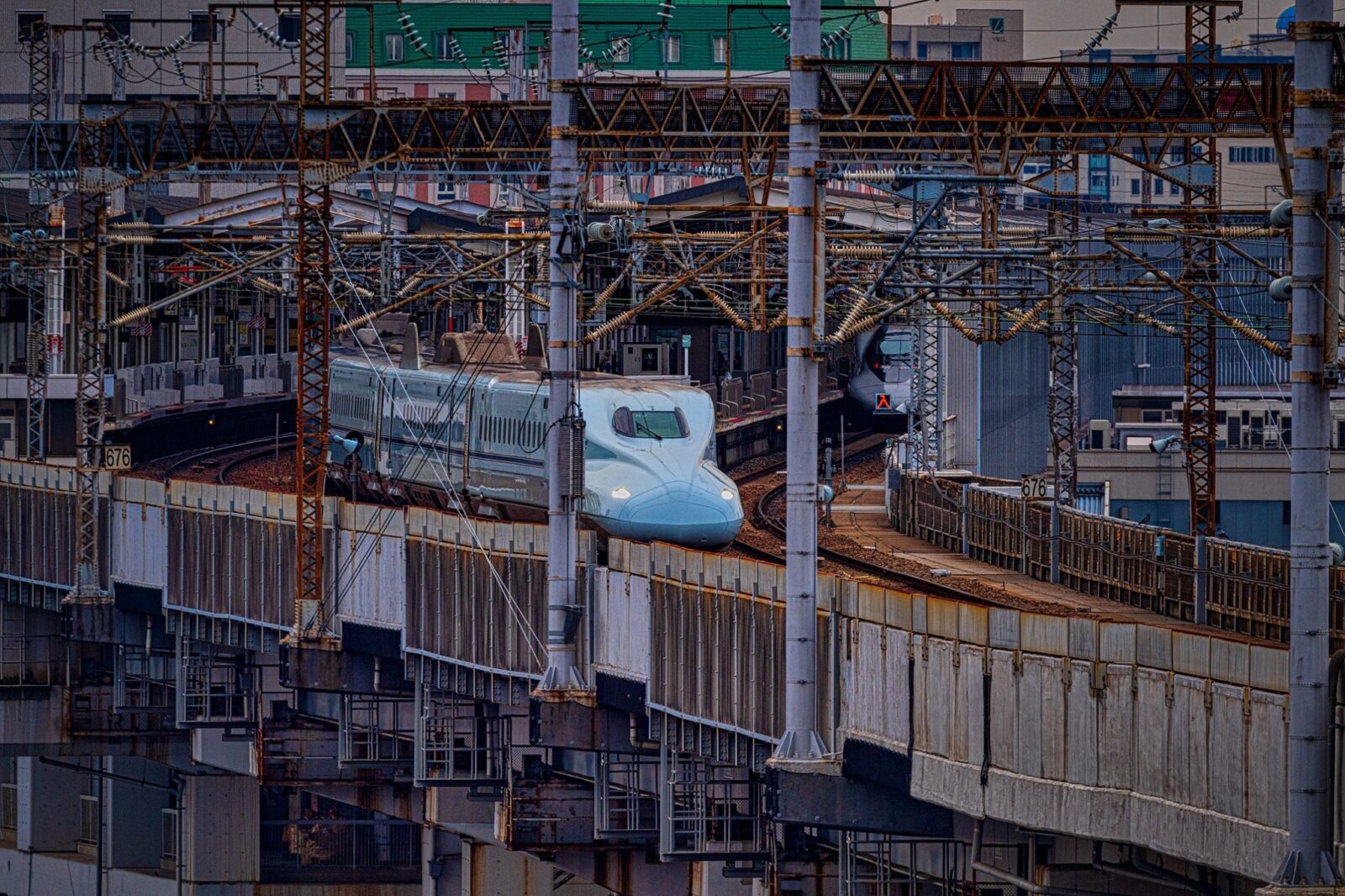 岡山駅　新幹線